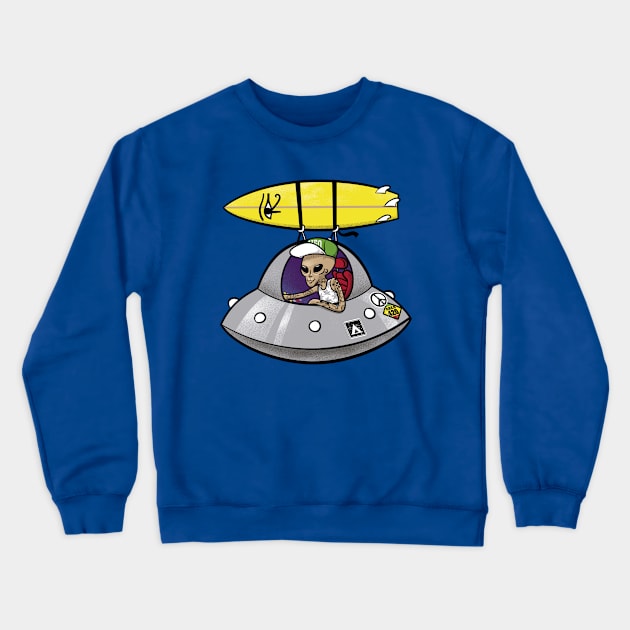 Enjoy the Planet Crewneck Sweatshirt by Talehoow